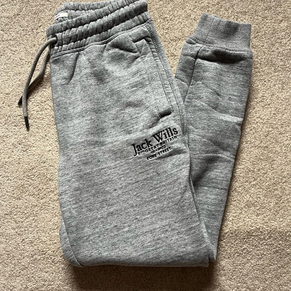 Jack Wills grey joggers